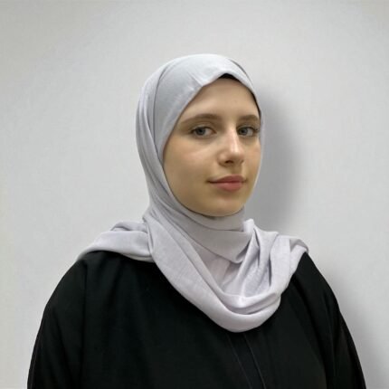 حجاب جورسيه - رمادي